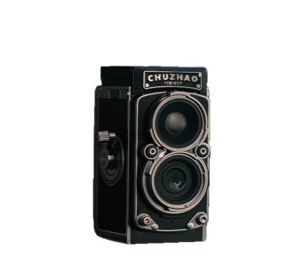 Portable Retro Dual-Lens Digital Camera